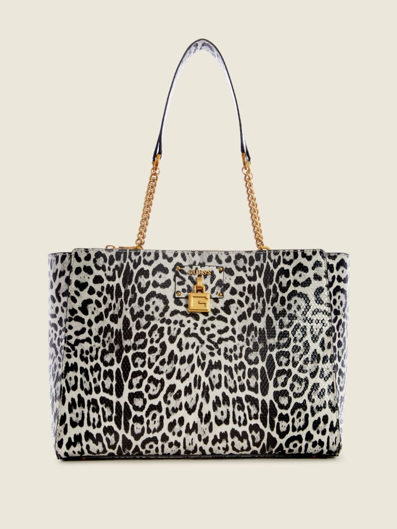 Centre Stage Leopard Society Tote