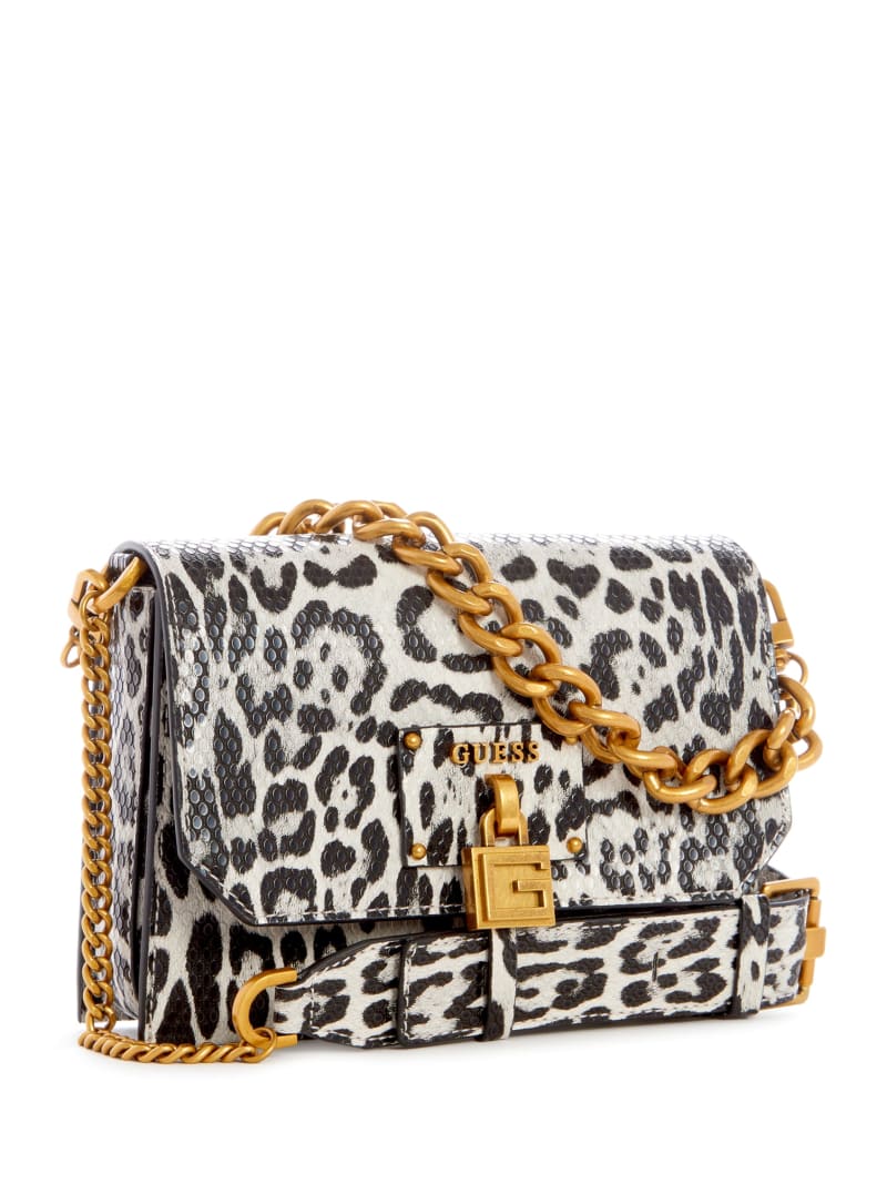 Clear Crossbody Bag, Leopard Trim – Mis Match Boutique