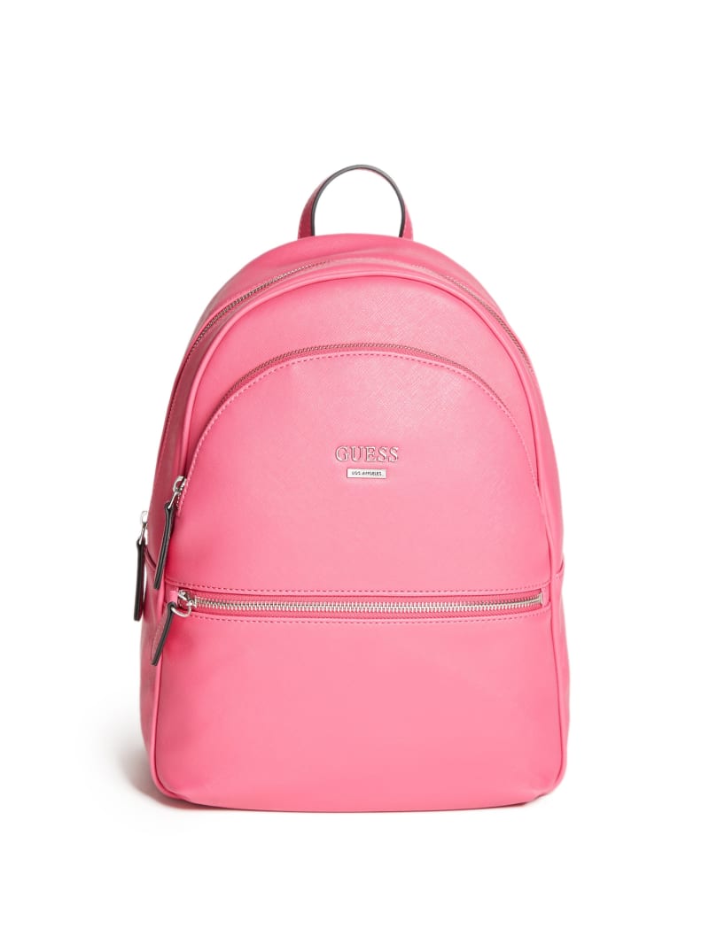 guess women's leather backpack