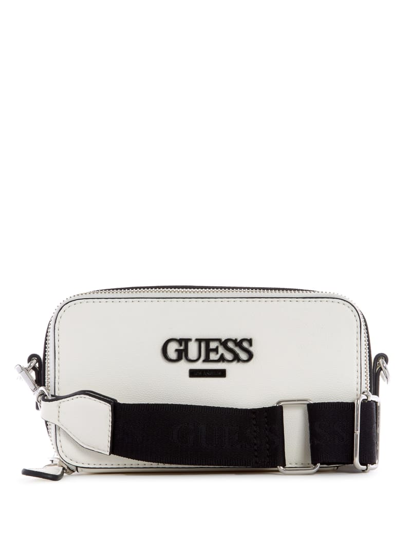 Lewistown Double Zip Crossbody GUESS Factory