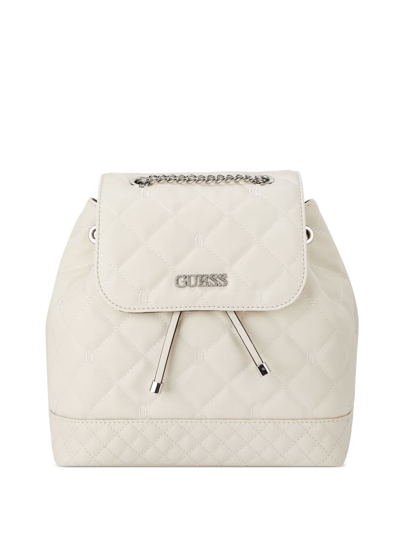 Guess white backpack clearance