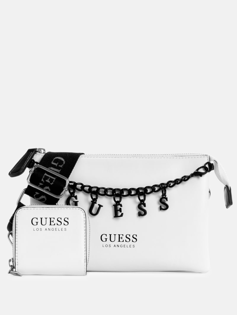 低価格 Amarantha Chain Crossbody | GUESS Factory 財布