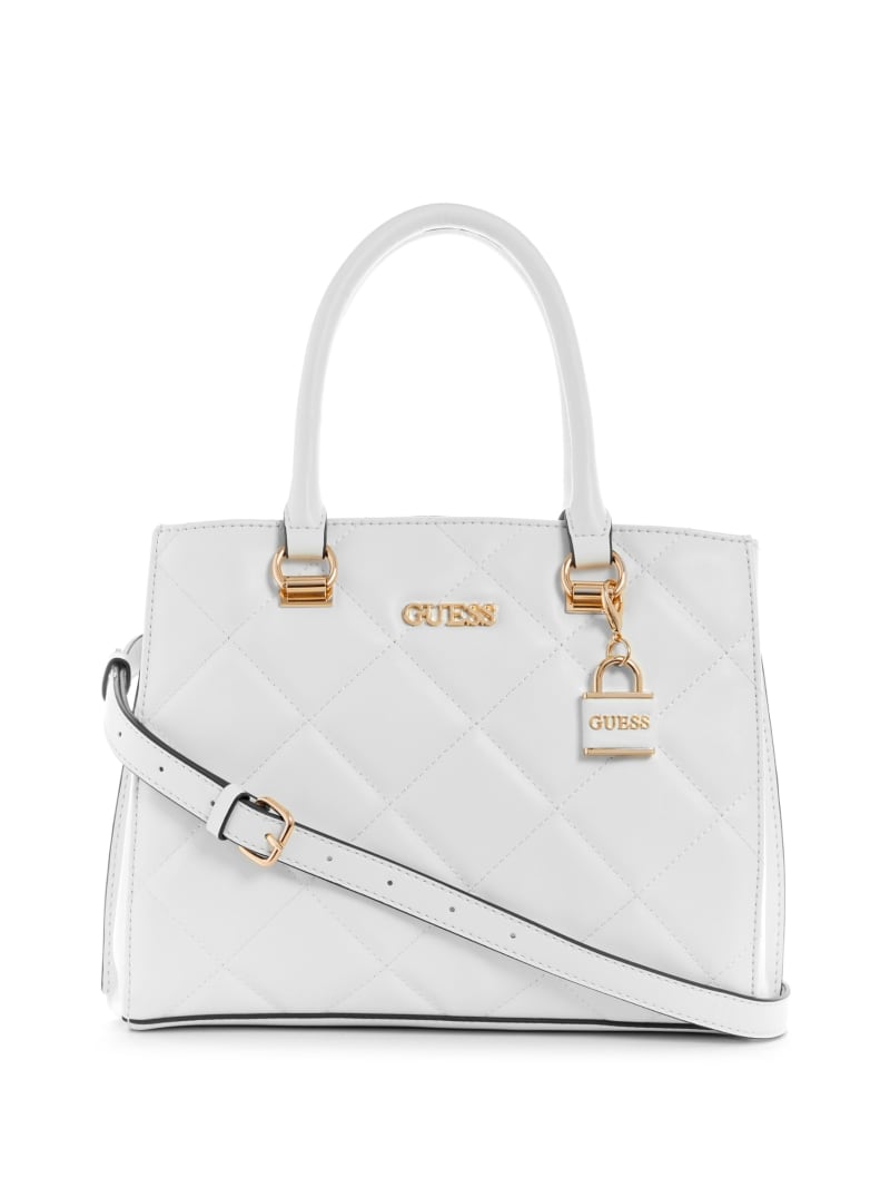Ackherman Quilted Satchel GUESS Factory Ca
