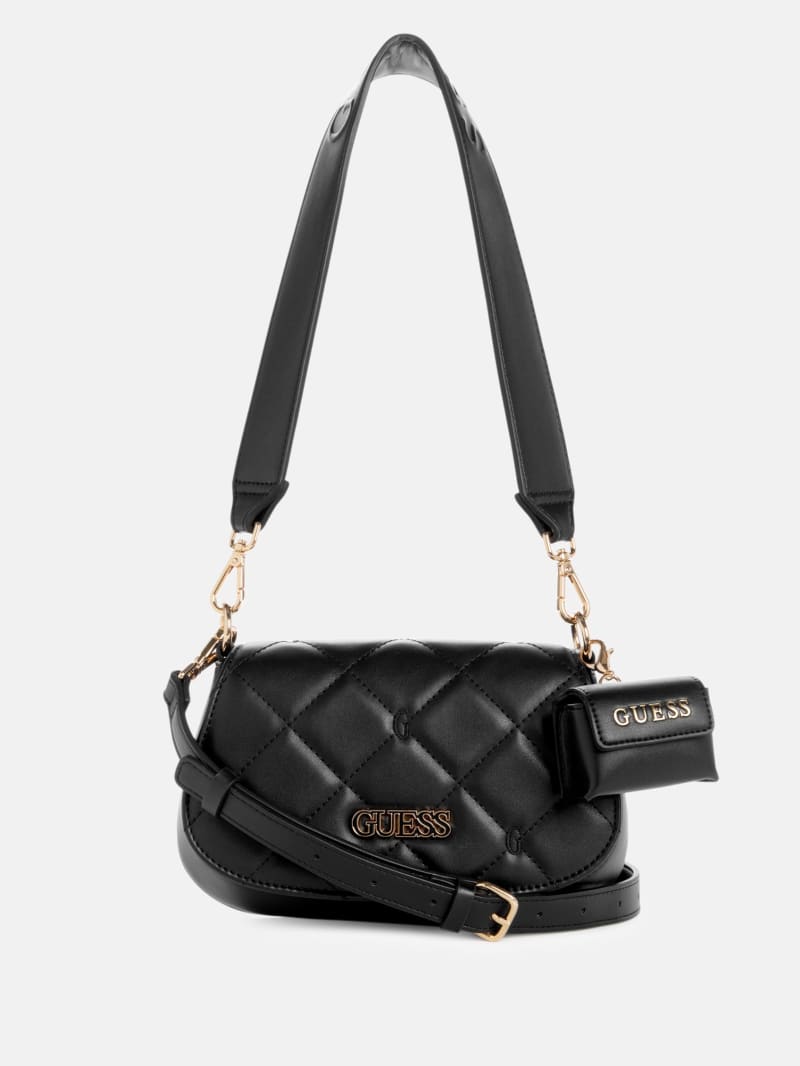 Black mini shoulder bag clearance