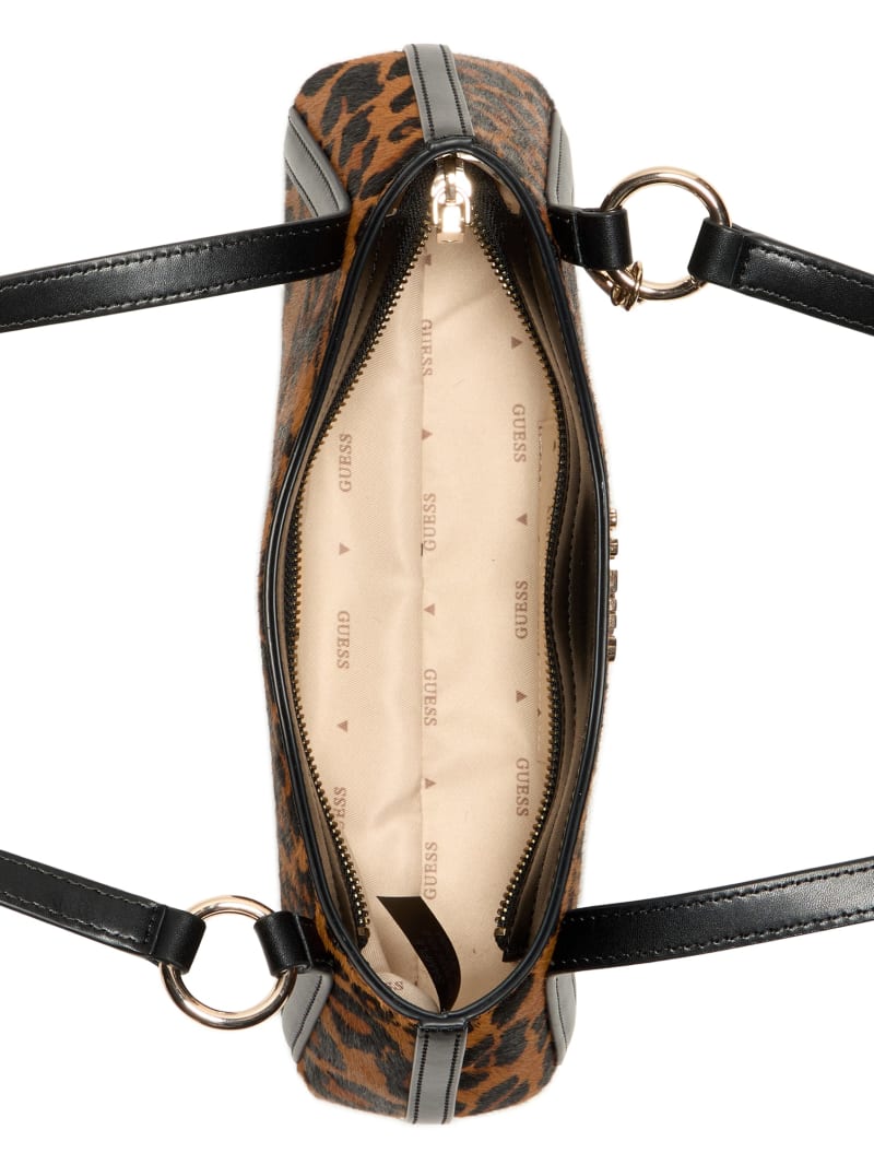 Domitilla Leopard Shoulder Bag