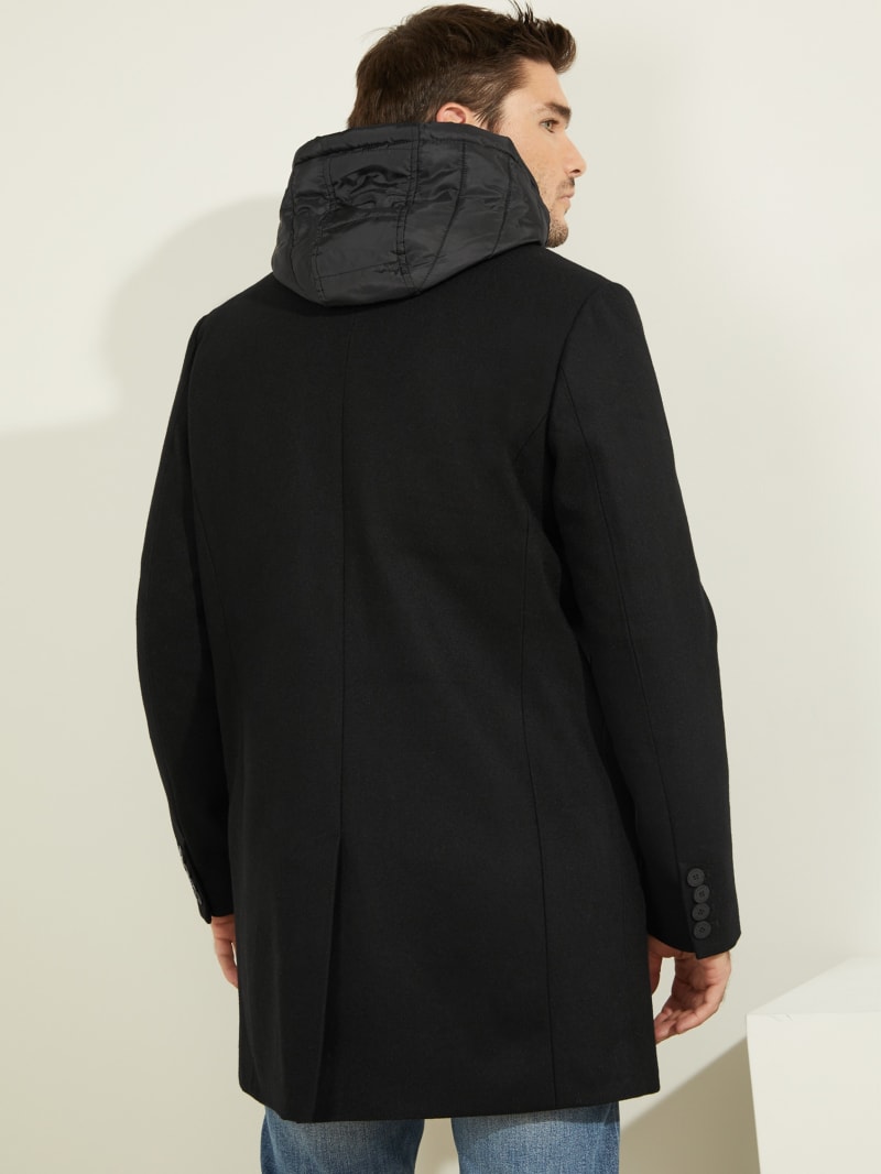 Guess Brandon Wool-Blend Coat. 5