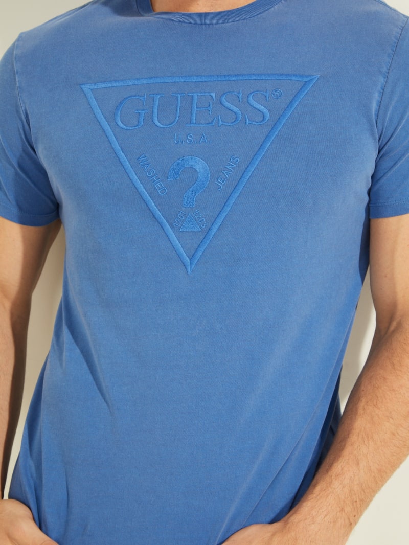 Guess Embroidered Logo Tee. 2
