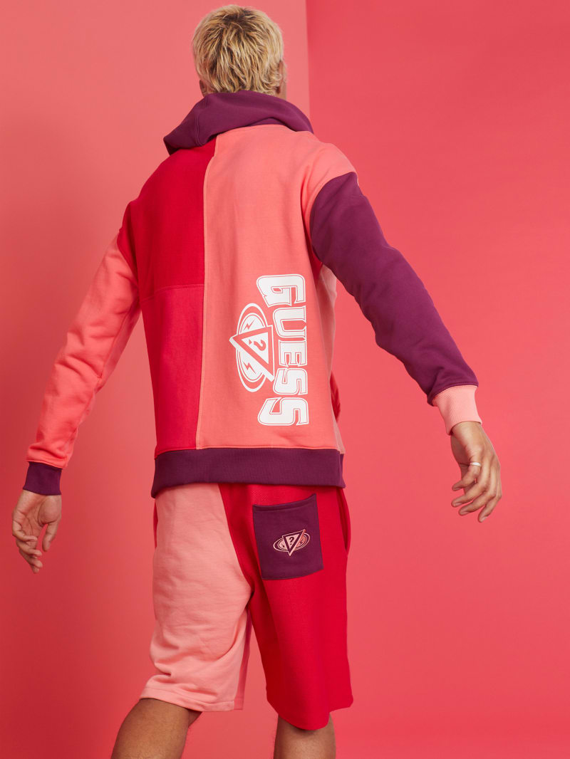 Download GUESS x J Balvin Color-Blocked Hoodie | GUESS