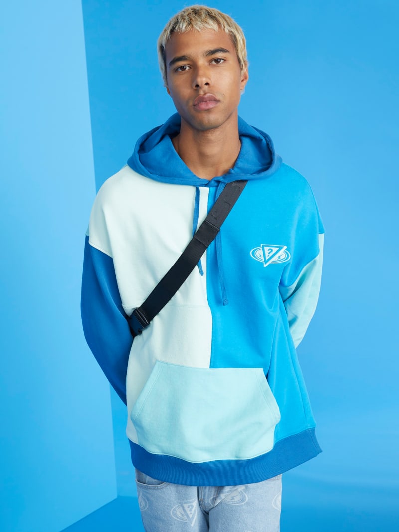 GUESS x J Balvin Color-Blocked Hoodie | GUESS