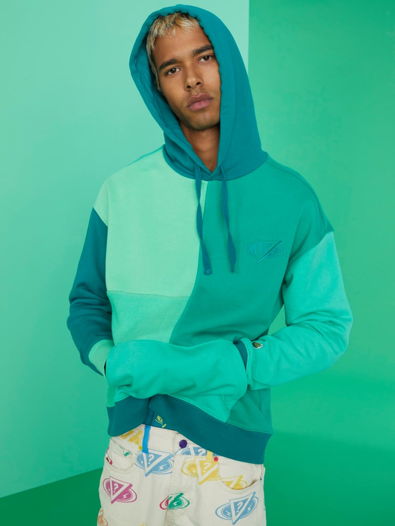 GUESS x J Balvin Color-Blocked Hoodie | GUESS
