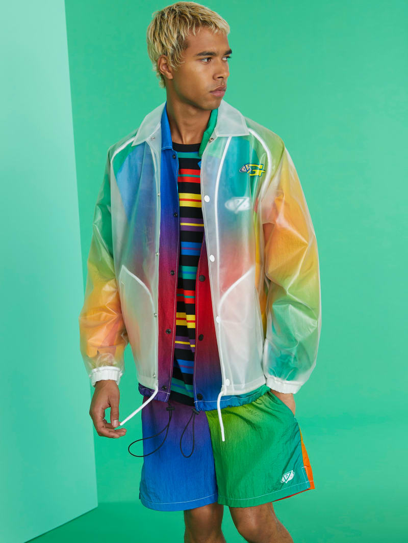 GUESS x J Balvin Clear Coach Jacket GUESS