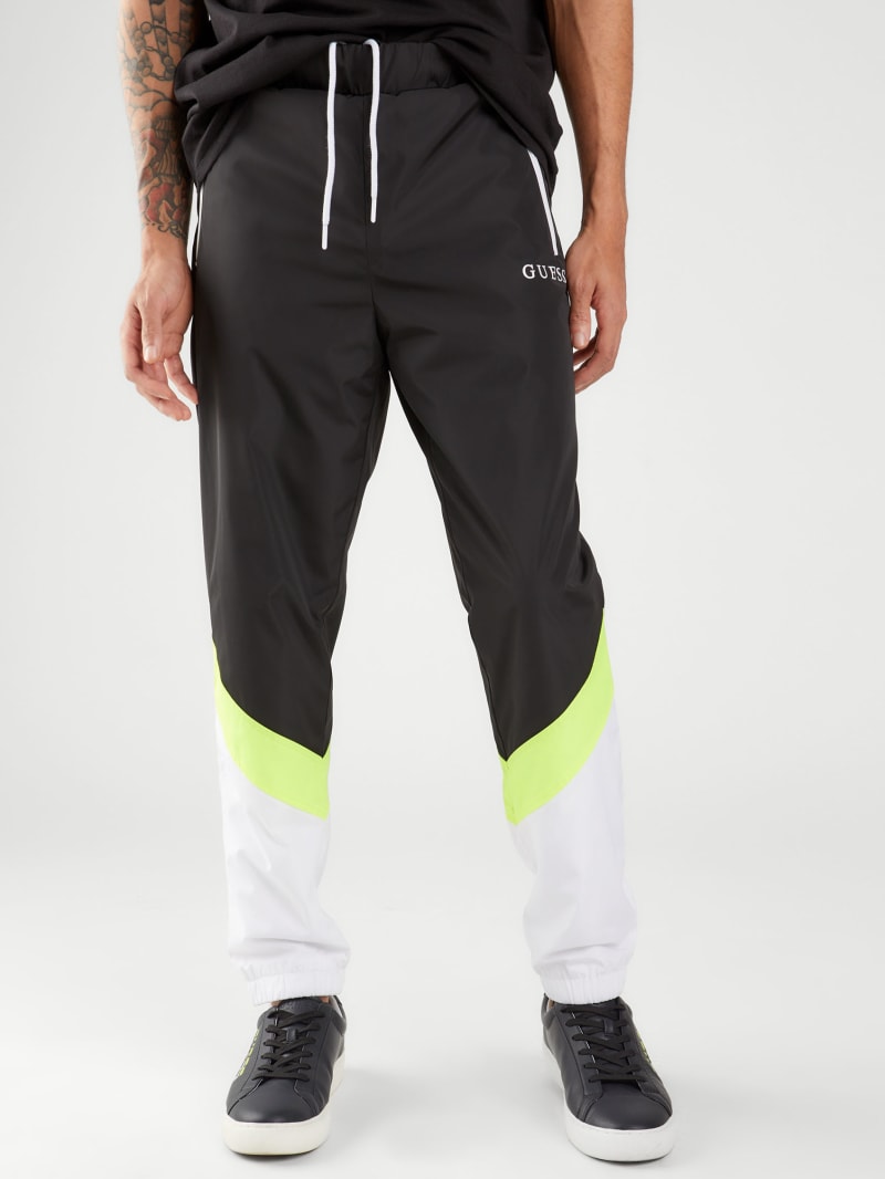 two color track pants