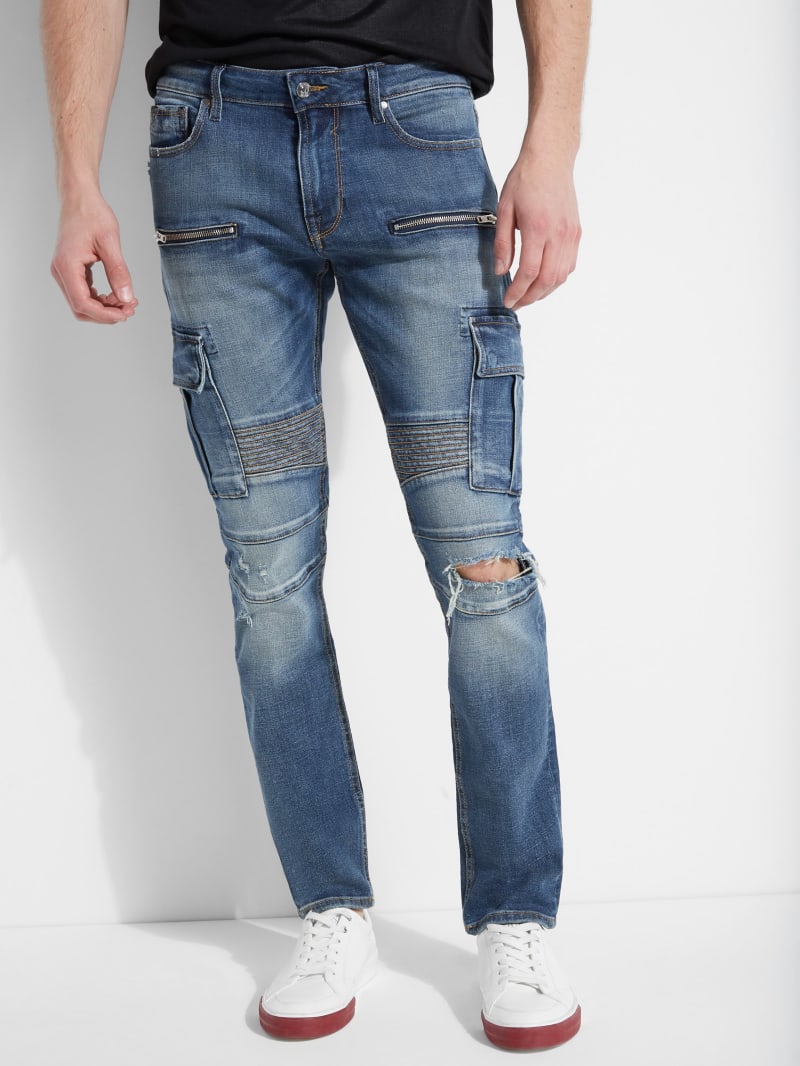 slim moto jeans