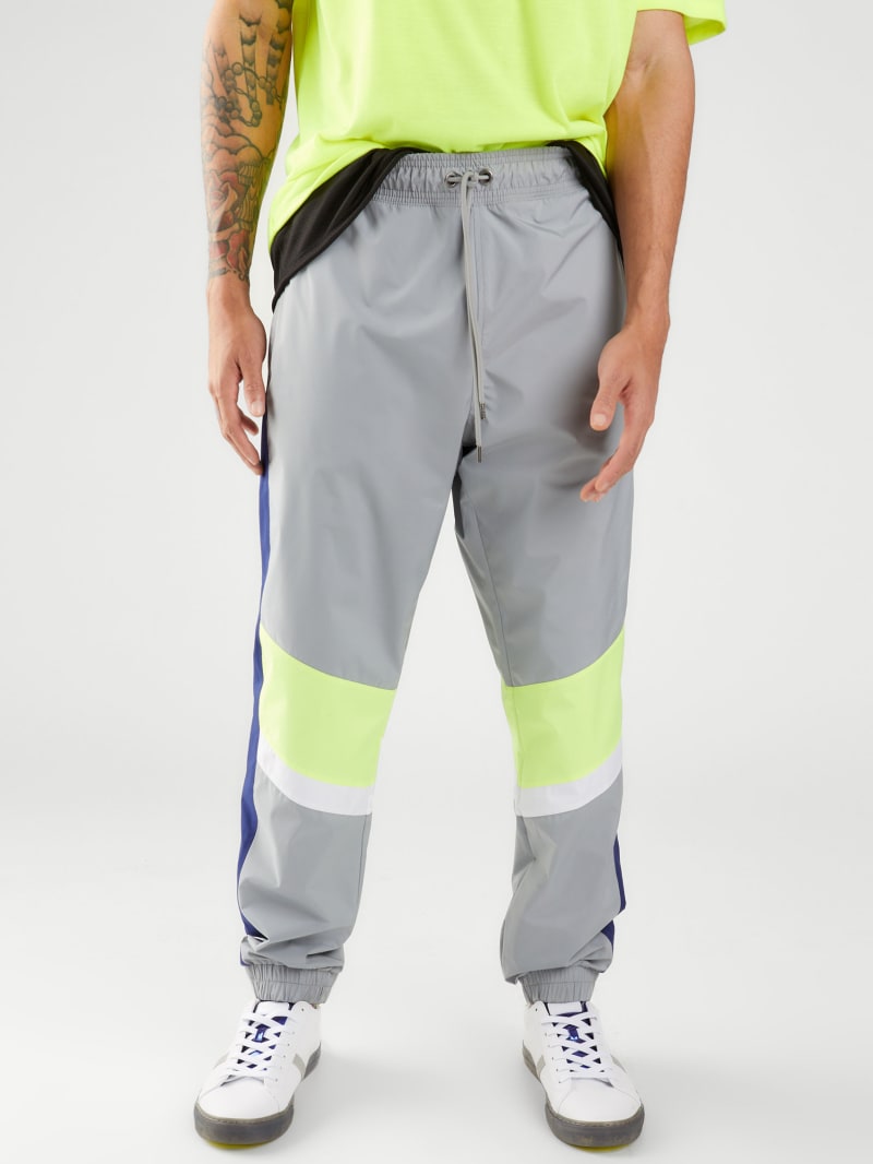 Riot Color-Block Nylon Pants | GUESS