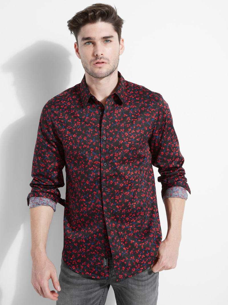 Men S Shirts Guess
