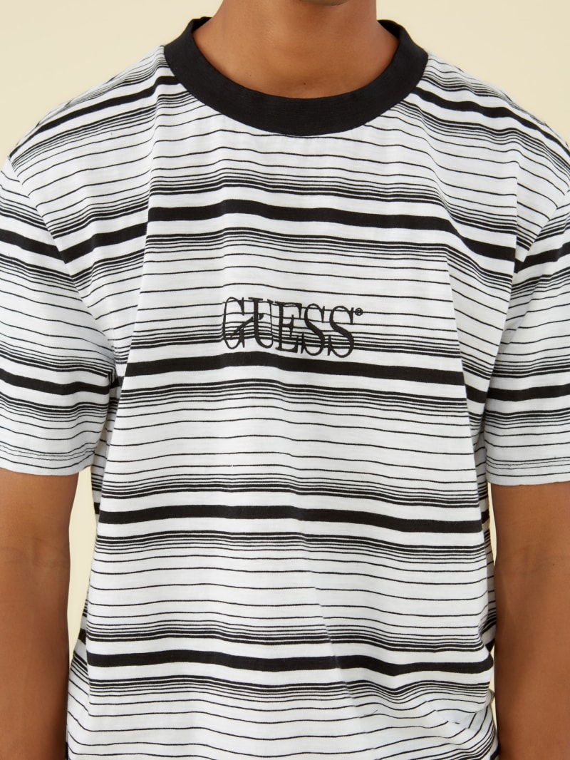 fake guess striped shirt
