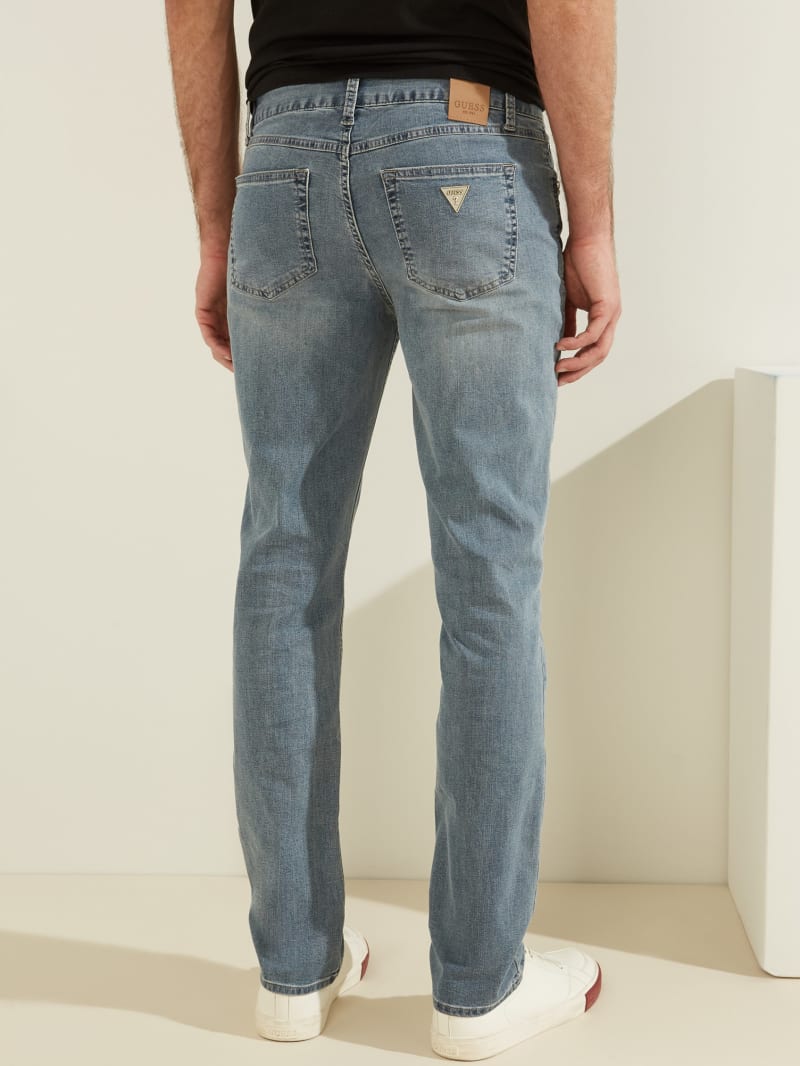 guess men's slim straight jeans