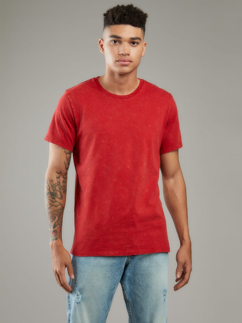 acid washed tee