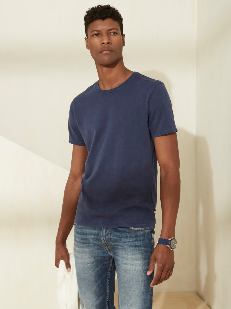 acid washed tee