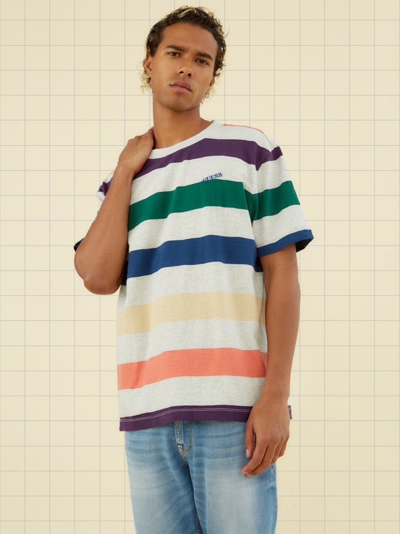 GUESS Originals Multicolor Striped Tee | GUESS