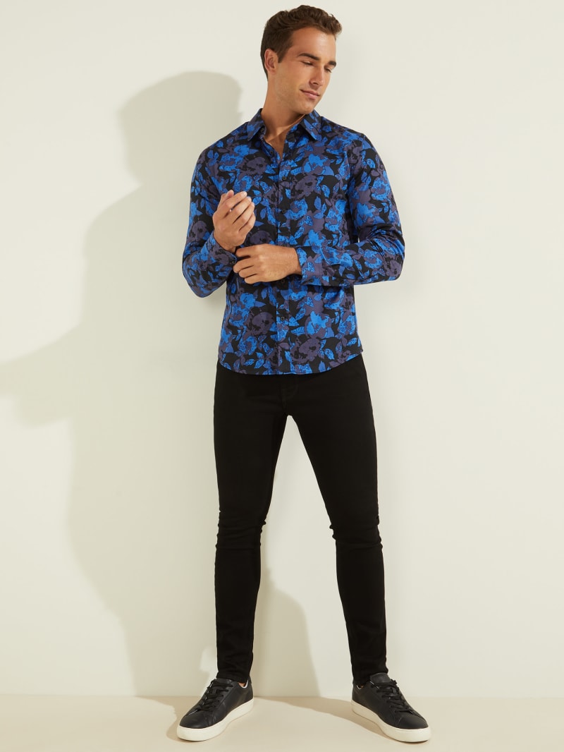 Guess men's dress shirts clearance
