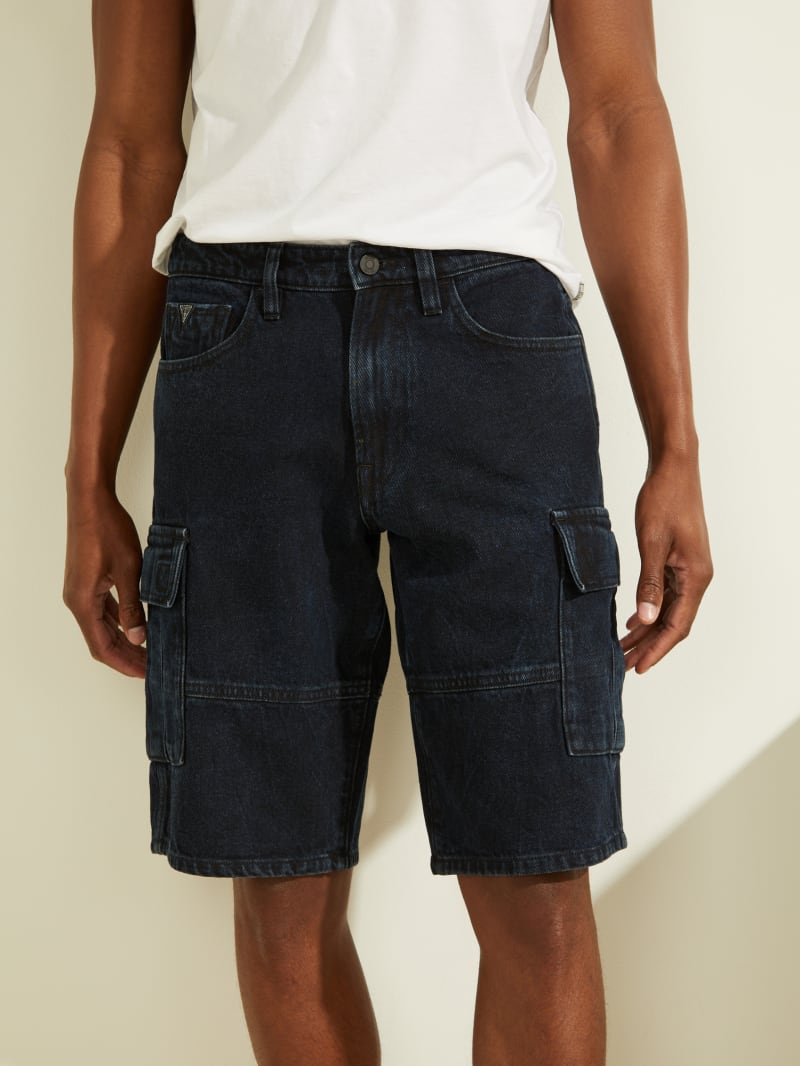 cargo denim black