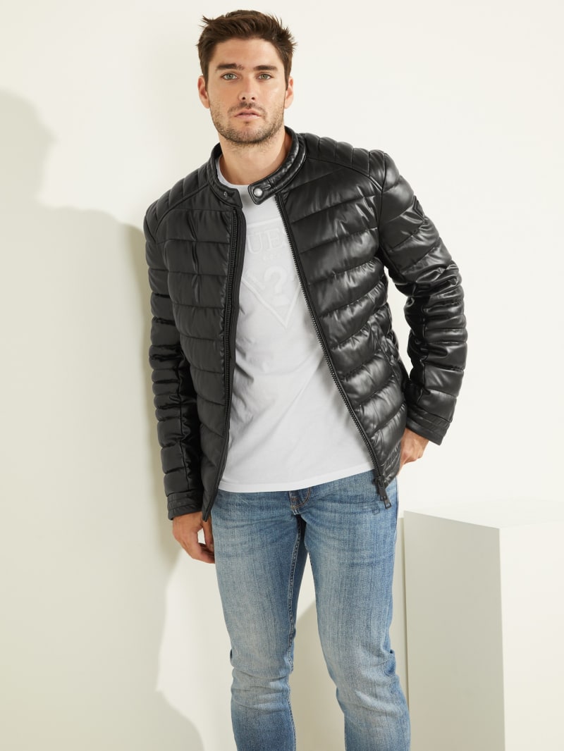 Guess smart stretch puffer jacket shop