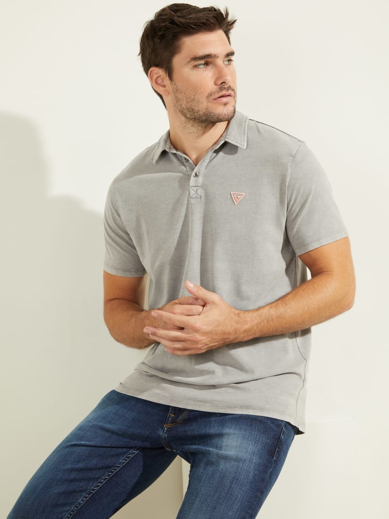 Eli Washed Polo | GUESS Canada