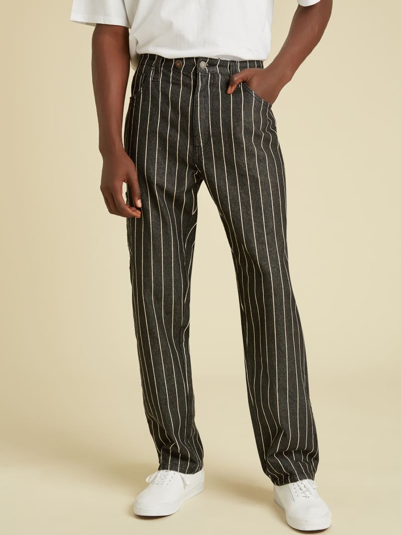 GUESS Originals Pinstripe Carpenter Jeans GUESS