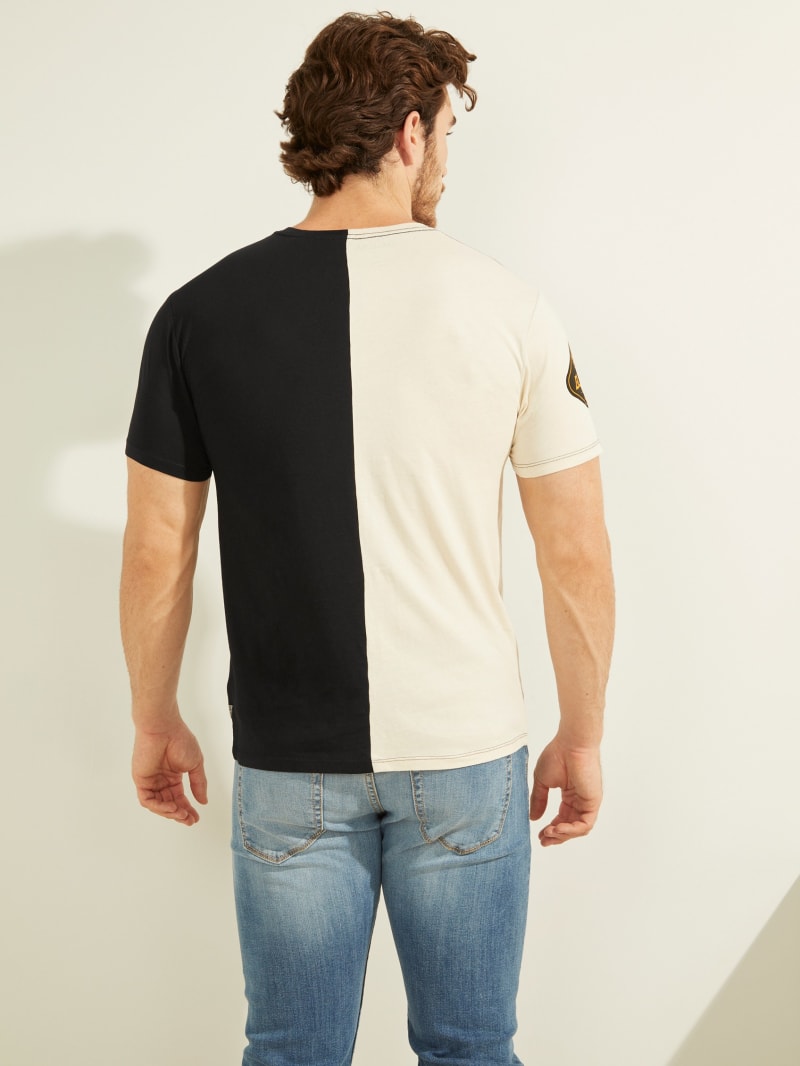 Guess Racer Split Graphic Tee. 4