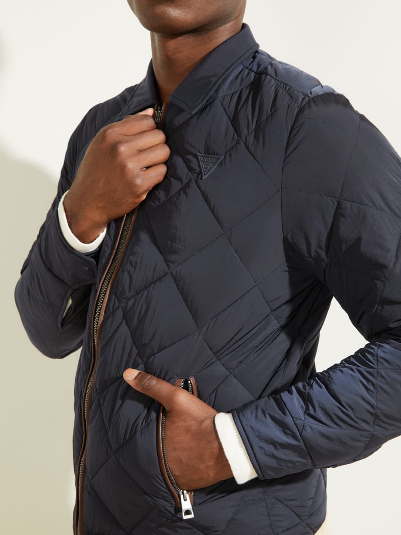 Guess Nylon Coach Jacket. 4