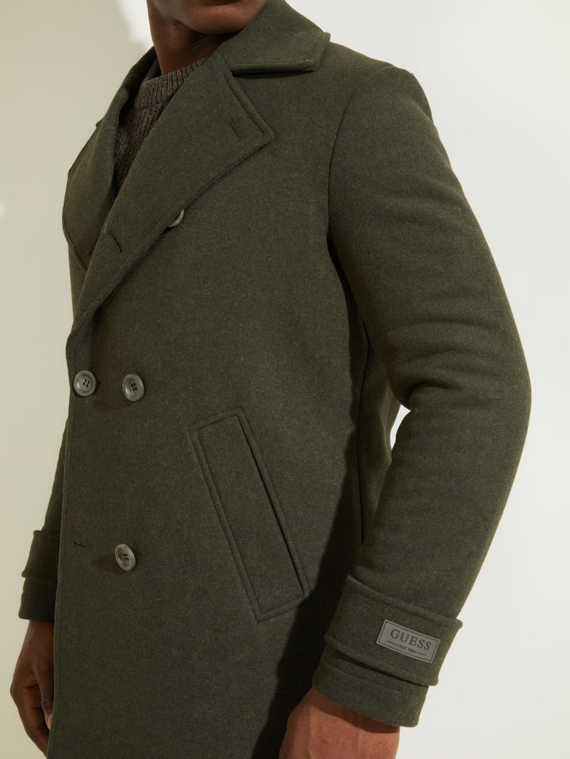 Guess - Military Wool-Blend Coat