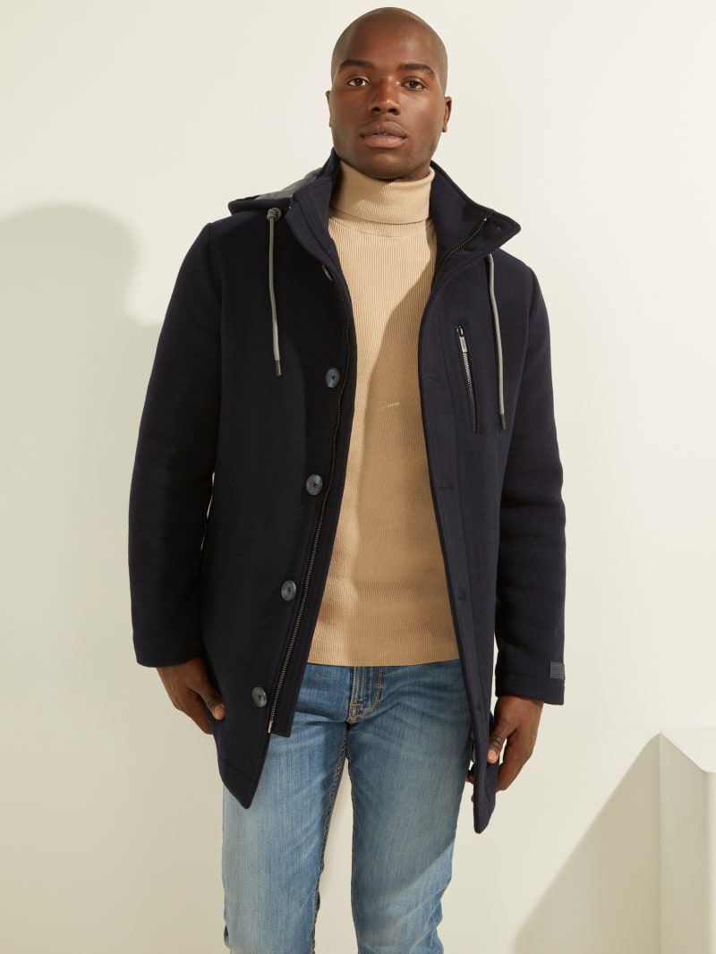 Guess Urban Wool Blend Coat