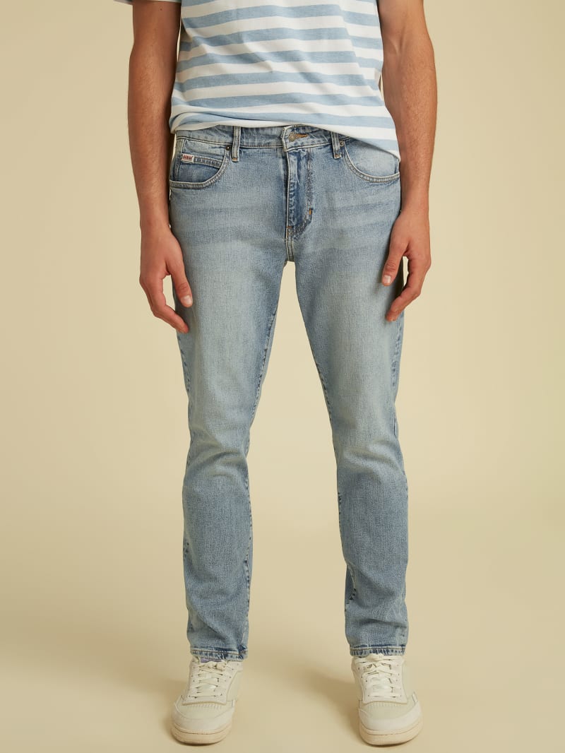 guess men's regular straight jeans