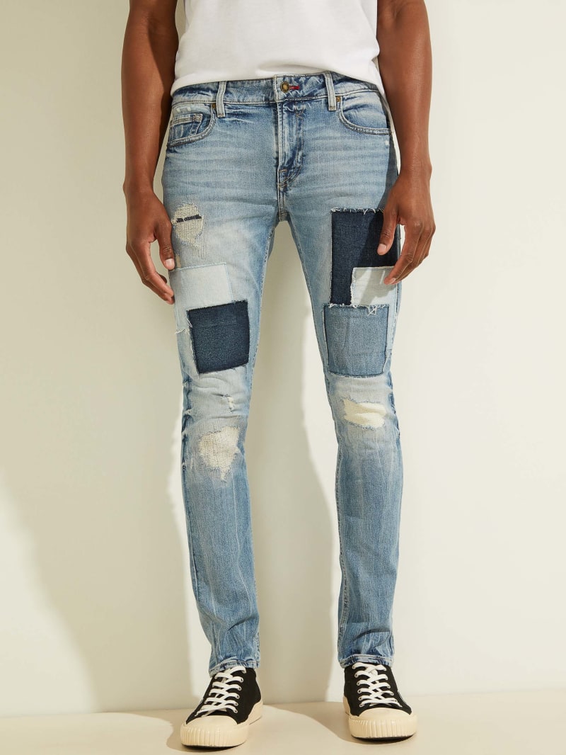 Patchwork Skinny Jeans GUESS