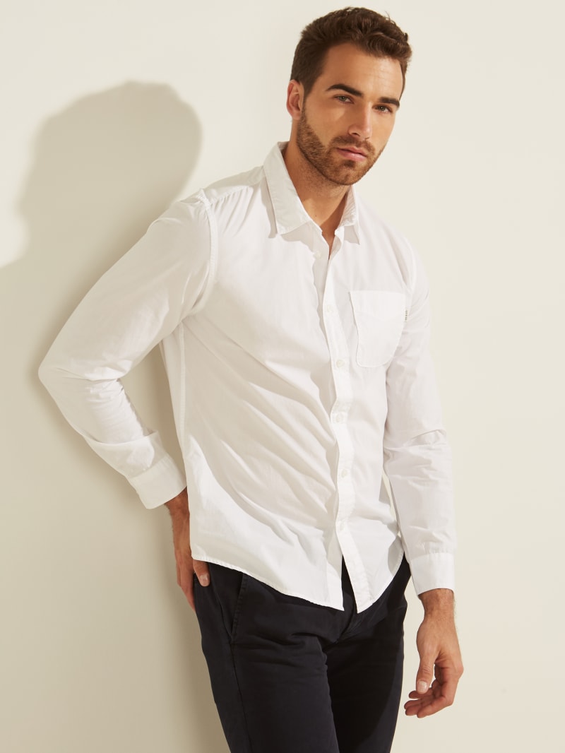 Guess men's dress shirts clearance
