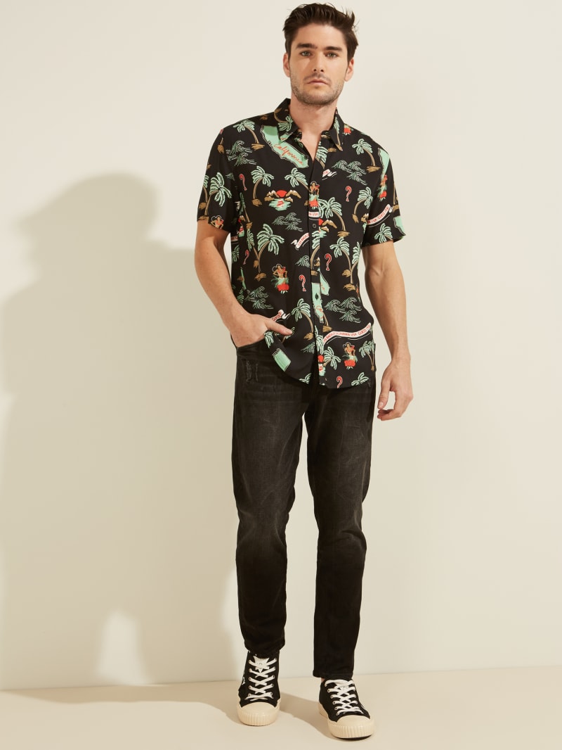 guess shirt outfit