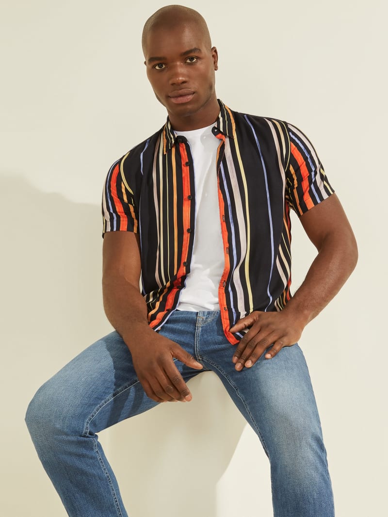 Hampton Striped Shirt | GUESS