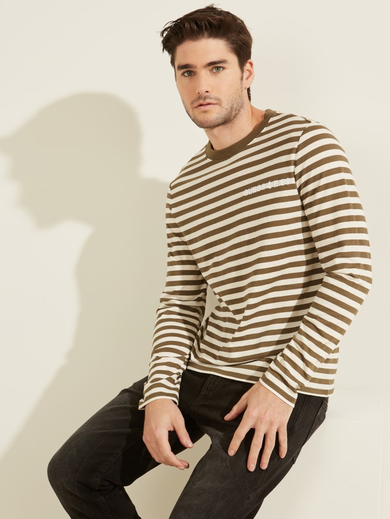 guess long sleeve t shirt mens
