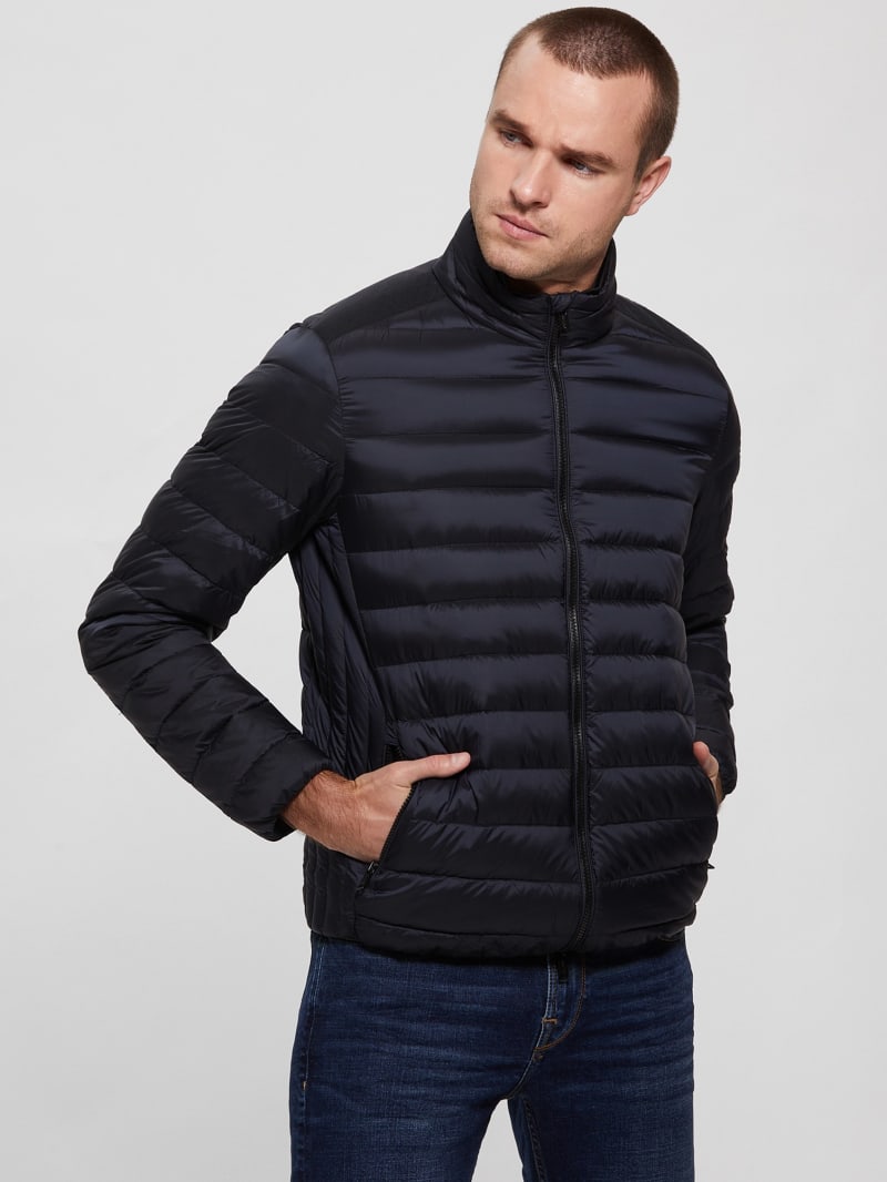 Packable Real Down Puffer Jacket | GUESS