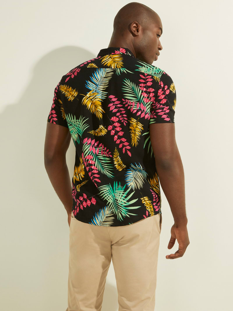 Guess Panama Palm Shirt. 5