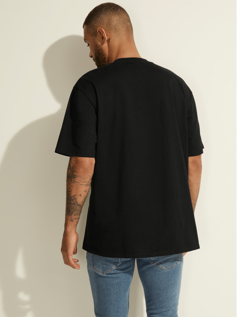 Guess Originals Rainbow Grid Tee. 1