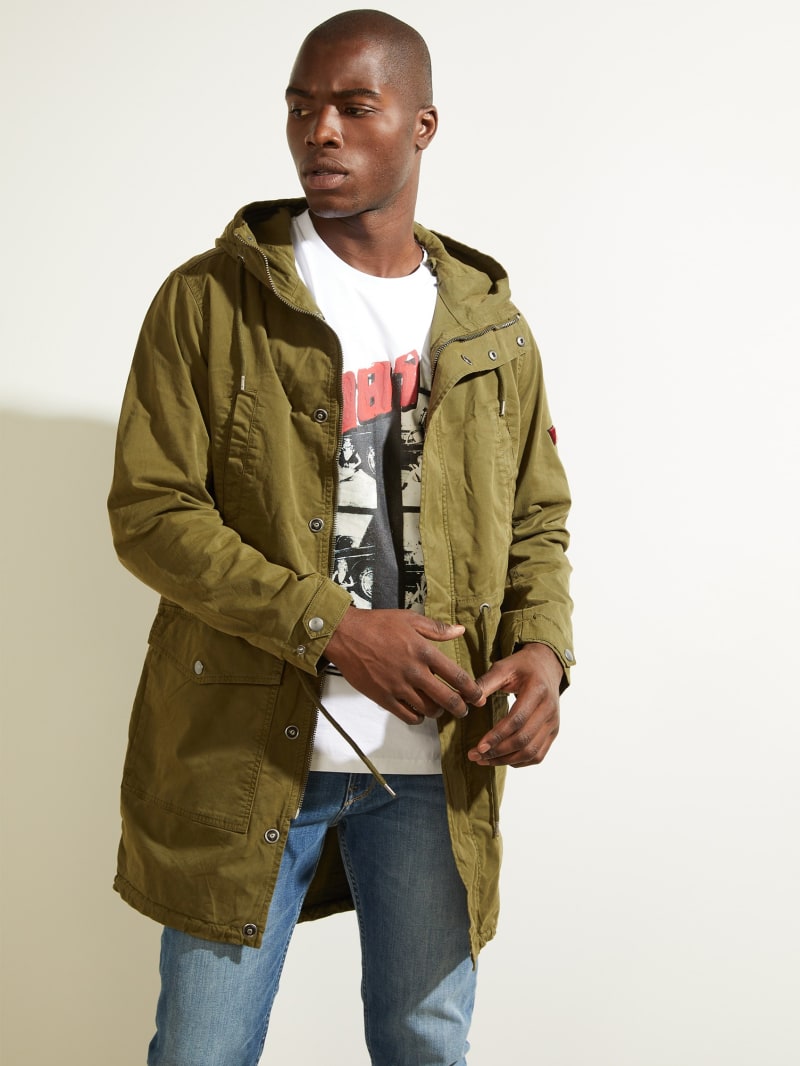 Guess Twill Parka Jacket