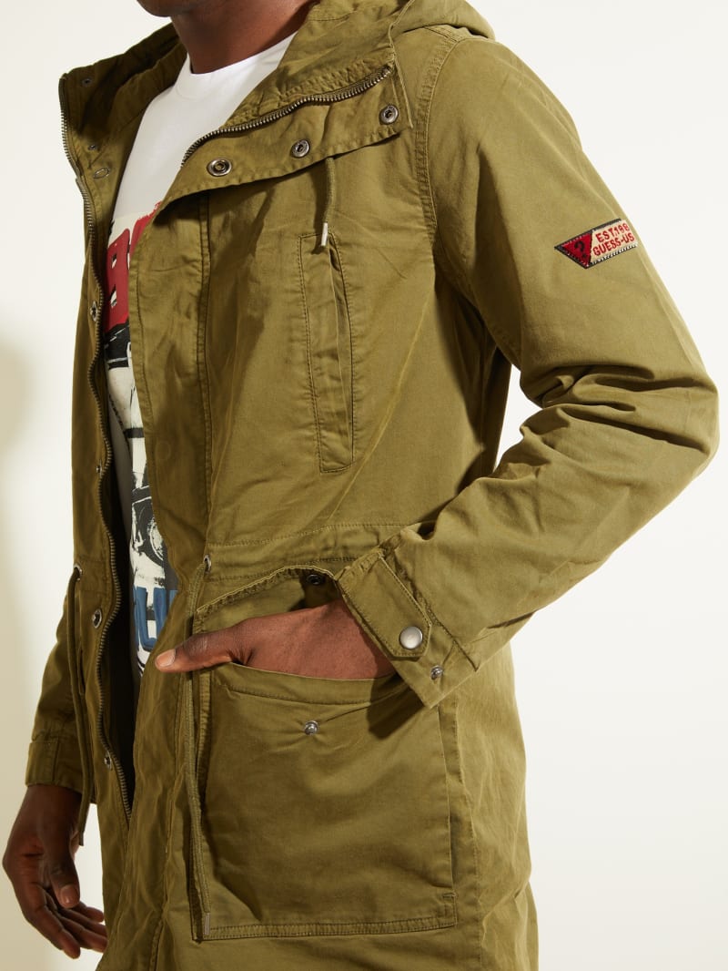 Guess Twill Parka Jacket