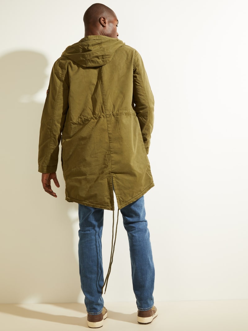 Guess Twill Parka Jacket. 5