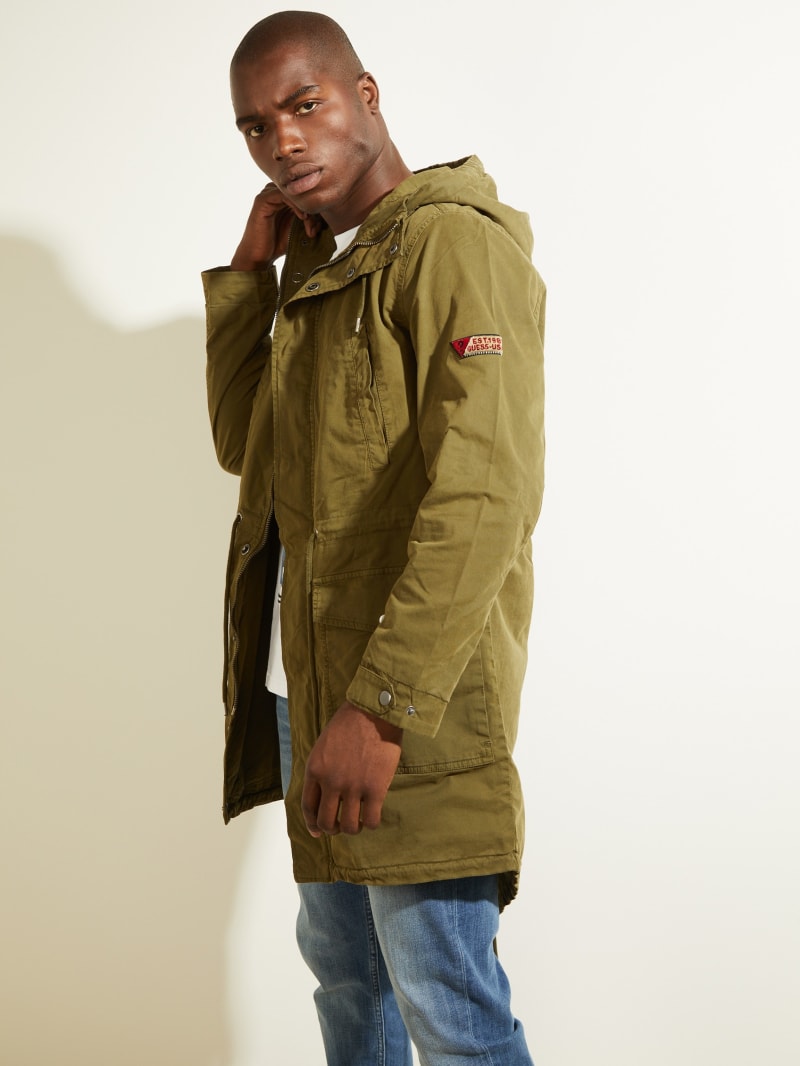 Guess Twill Parka Jacket. 6