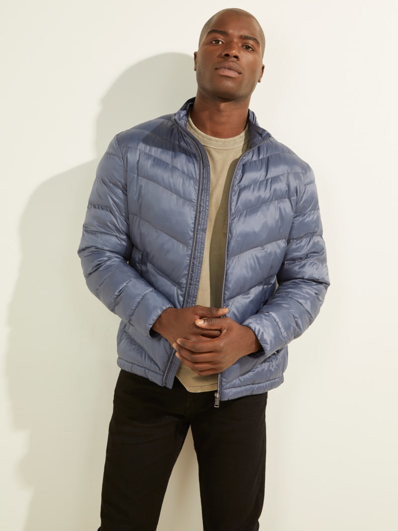 guess insulated anorak coat