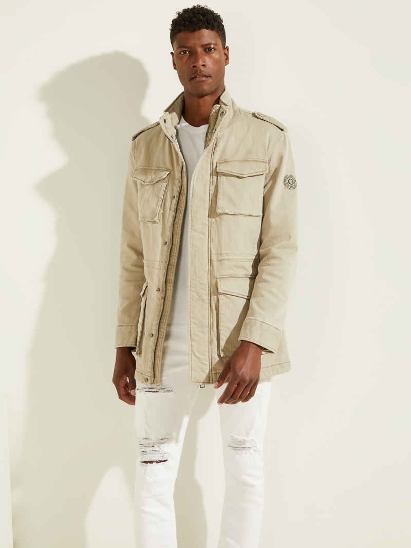 Guess military jacket store