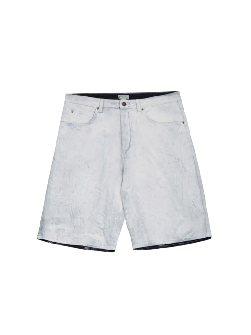 Painted Twill Shorts