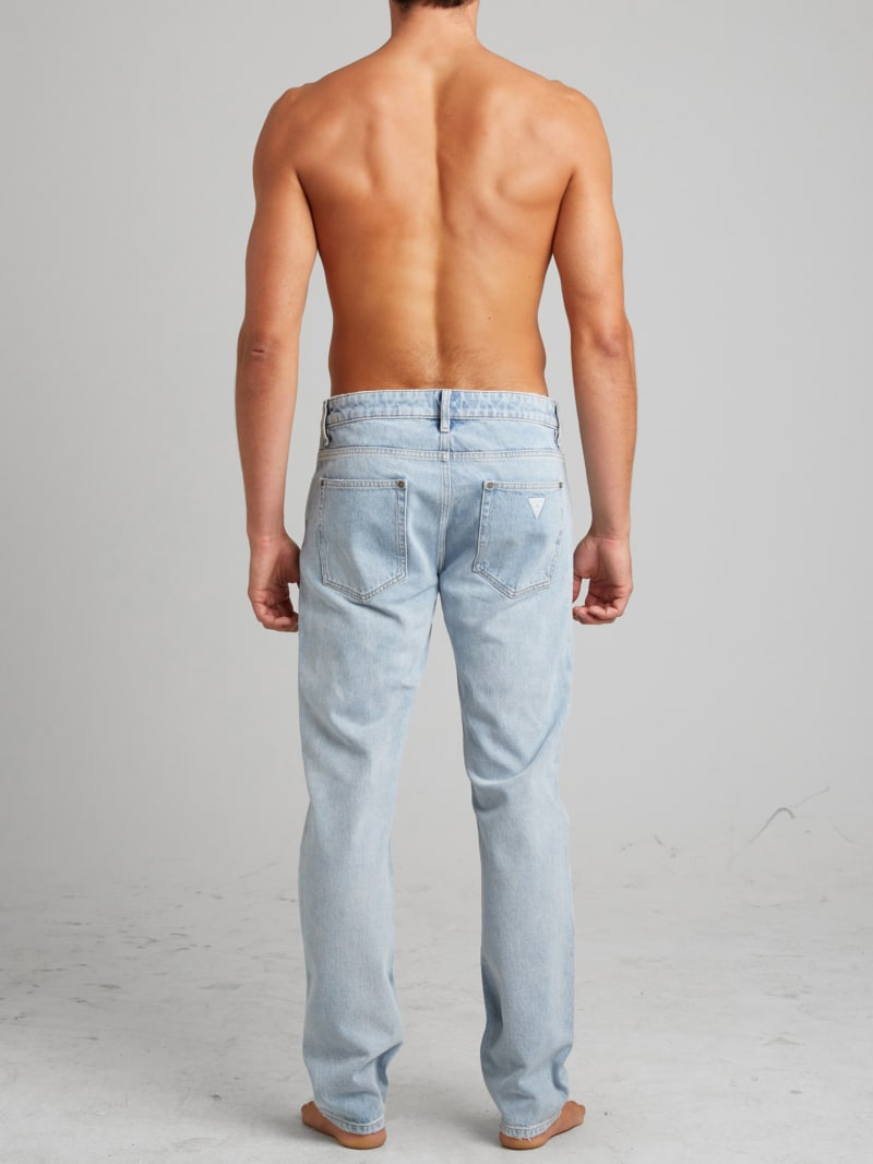 ★ILLIGO★ York cut denim pants blue IRIS_Mom_Jeans_denim_jeans_lig
